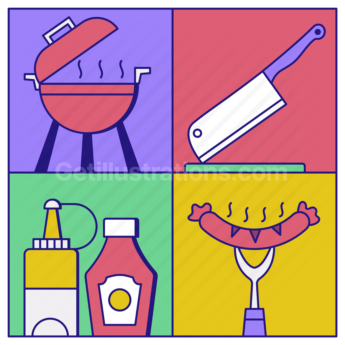 Food and Cuisine  illustration